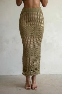 Olive Caribbean Skies Skirt Set -Jluxlabel Shop PRODUCT FEB282023 CROCHET2 9