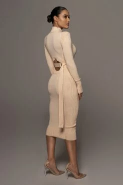 Cream Under Your Spell Dress