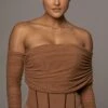 Pecan Sheer Perfection Bodysuit -Jluxlabel Shop PRODUCT JAN102022 60