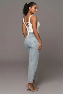 Ivory Juliette Knit Belted One Piece -Jluxlabel Shop PRODUCT JAN192023 103