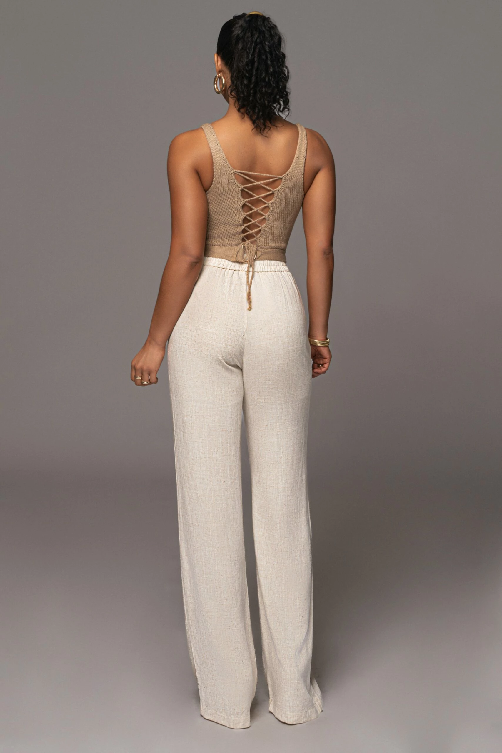 Taupe Juliette Knit Belted One Piece 14 Taupe Juliette Knit Belted One Piece - Image 12