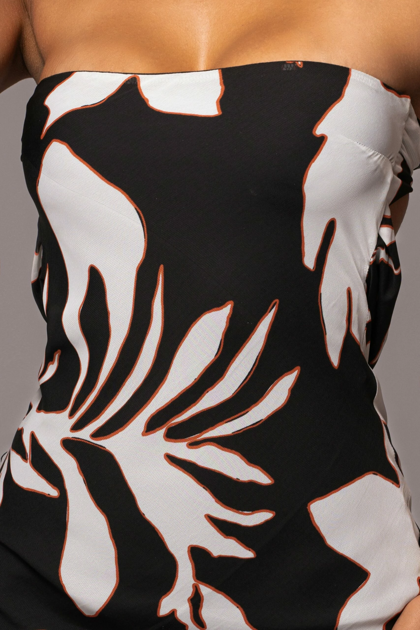 Ivory Floral Break Free Strapless Maxi Dress 13 Ivory Floral Break Free Strapless Maxi Dress - Image 11