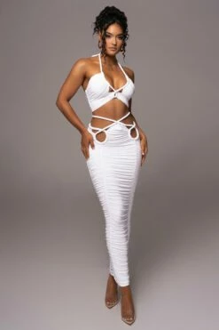 Ivory Go The Distance Skirt Set -Jluxlabel Shop PRODUCT JUL112023 NEWARRIVALS 121