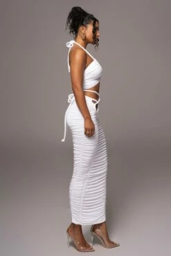 Ivory Go The Distance Skirt Set -Jluxlabel Shop PRODUCT JUL112023 NEWARRIVALS 122