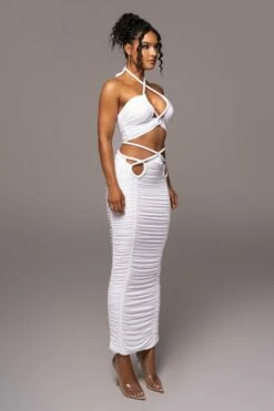 Ivory Go The Distance Skirt Set -Jluxlabel Shop PRODUCT JUL112023 NEWARRIVALS 126