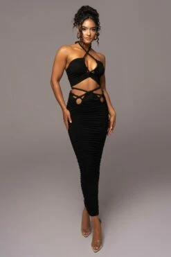 Black Go The Distance Skirt Set 14 Black Go The Distance Skirt Set -Jluxlabel Shop PRODUCT JUL112023 NEWARRIVALS 135