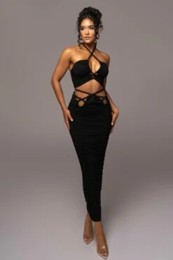 Black Go The Distance Skirt Set 15 Black Go The Distance Skirt Set -Jluxlabel Shop PRODUCT JUL112023 NEWARRIVALS 136