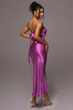 Purple Irina Satin Strapless Maxi Dress 19 Purple Irina Satin Strapless Maxi Dress -Jluxlabel Shop PRODUCT JUL112023 NEWARRIVALS 5