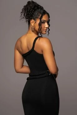 Black One Of One Maxi Dress -Jluxlabel Shop PRODUCT JUL112023 NEWARRIVALS 74