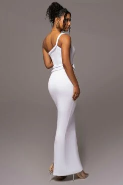 Ivory One Of One Maxi Dress -Jluxlabel Shop PRODUCT JUL112023 NEWARRIVALS 83