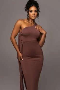 Chocolate Out Of Mind One Shoulder Dress 17 Chocolate Out Of Mind One Shoulder Dress -Jluxlabel Shop PRODUCT JUL112023 NEWARRIVALS 96