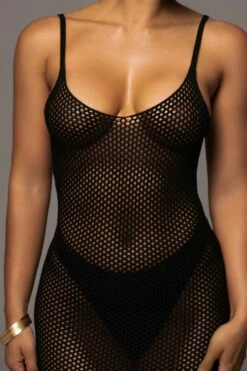 Black Almost Paradise Netted Maxi Dress 30 Black Almost Paradise Netted Maxi Dress -Jluxlabel Shop PRODUCT JUL132023 ASAPMISSING 13