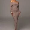 Brown Take A Chance Off-Shoulder Dress 2 Brown Take A Chance Off-Shoulder Dress -Jluxlabel Shop PRODUCT JUL132023 ASAPMISSING 42