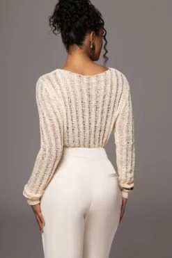 Cream Natalya Rib Knit Top 31 Cream Natalya Rib Knit Top -Jluxlabel Shop PRODUCT JUL132023 CHIFFON 224 1