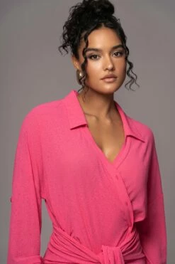 Fuchsia Sunlight Crinkled Mesh Skirt Set 21 Fuchsia Sunlight Crinkled Mesh Skirt Set -Jluxlabel Shop PRODUCT JUL132023 CHIFFON 266