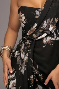 Grey Floral Dream Chiffon Dress 15 Grey Floral Dream Chiffon Dress -Jluxlabel Shop PRODUCT JUL132023 CHIFFON 83