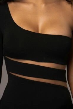Noir Chase The Night One Shoulder Dress -Jluxlabel Shop PRODUCT JUL192023 AUGDROP1 14