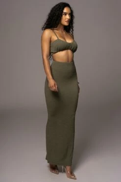 Olive Fiji 2-Piece Skirt Set -Jluxlabel Shop PRODUCT JUL192023 AUGDROP1 90