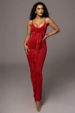 Red Rosalinda Maxi Dress 17 Red Rosalinda Maxi Dress -Jluxlabel Shop PRODUCT JUL192023 NEWRESHOOTS 30