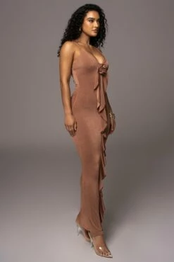 Tan Rosalinda Maxi Dress 19 Tan Rosalinda Maxi Dress -Jluxlabel Shop PRODUCT JUL192023 NEWRESHOOTS 44