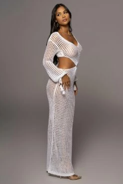 White Summer Daze Crochet Maxi Dress 35 White Summer Daze Crochet Maxi Dress -Jluxlabel Shop PRODUCT JUL222022 SUMMER3 119