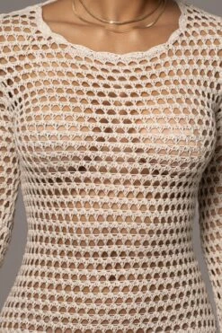 Cream Santa Barbara Cover Up Dress 17 Cream Santa Barbara Cover Up Dress -Jluxlabel Shop PRODUCT JUL262023 ASAP 22