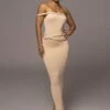 Tan One Of One Maxi Dress 1 Tan One Of One Maxi Dress -Jluxlabel Shop PRODUCT JUL262023 ASAP 43