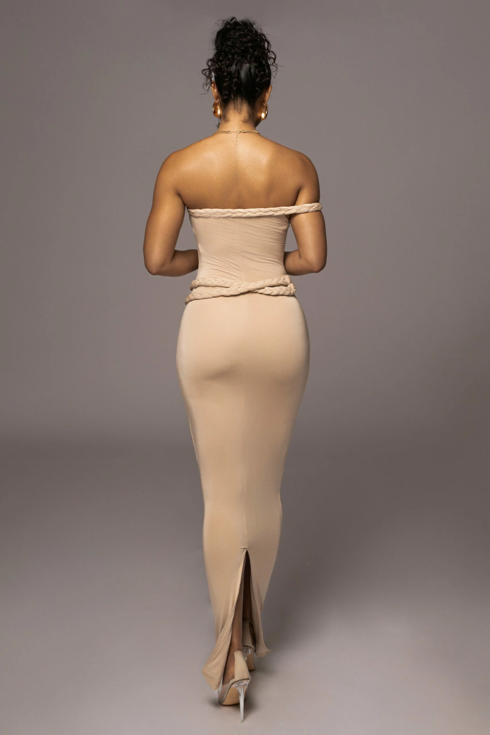 Tan One Of One Maxi Dress 9 Tan One Of One Maxi Dress - Image 7