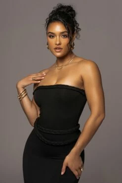 Black One Of One Maxi Dress -Jluxlabel Shop PRODUCT JUL262023 ASAP 65