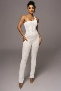 White Better Together Ribbed Pants -Jluxlabel Shop PRODUCT JUL262023 AUGDROP12 45