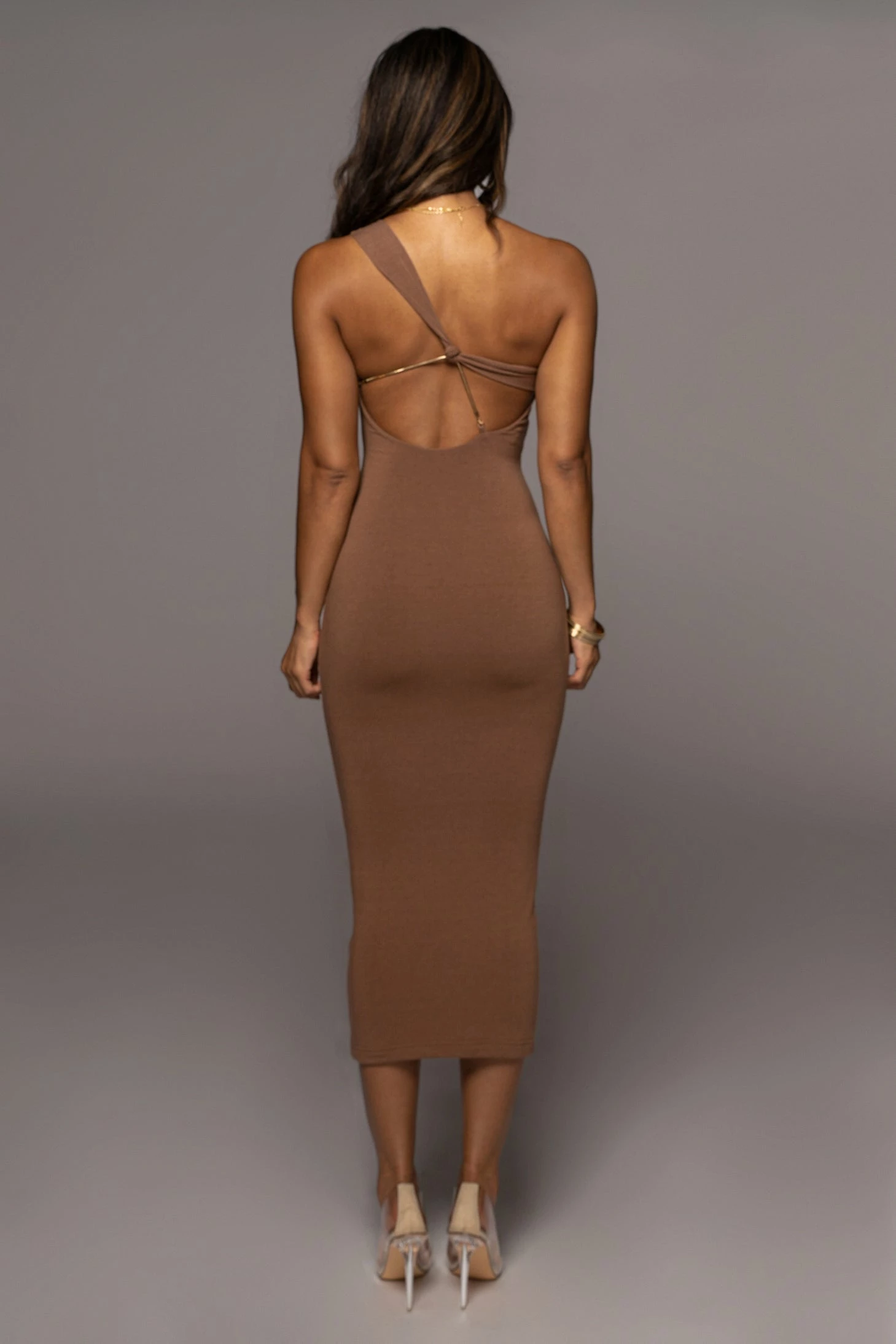 Pecan Meara One Shoulder Dress 3 Pecan Meara One Shoulder Dress