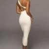 Buttercream Meara One Shoulder Dress 1 Buttercream Meara One Shoulder Dress -Jluxlabel Shop PRODUCT JUL282022 BASIX 219