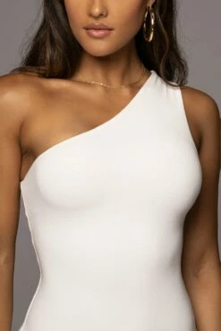 Ivory Meara One Shoulder Dress -Jluxlabel Shop PRODUCT JUL282022 BASIX 63