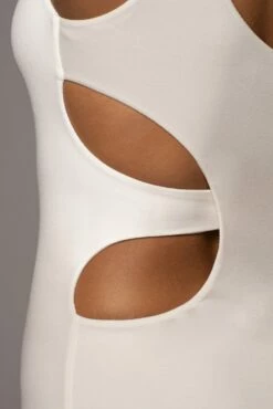 Ivory Zuzanna Cutout Dress 18 Ivory Zuzanna Cutout Dress -Jluxlabel Shop PRODUCT JUL282022 BASIX 8