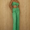 Green Odessa Smocked Pant Set 1 Green Odessa Smocked Pant Set -Jluxlabel Shop PRODUCT JUL52023 CROCHET2 95