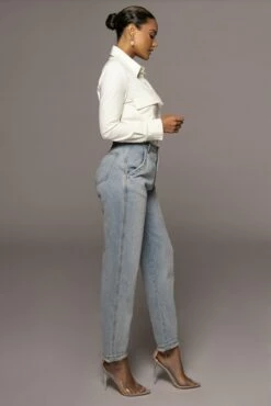 Ivory Jaxson Button Up -Jluxlabel Shop PRODUCT JUL72022 RESHOOTS 22