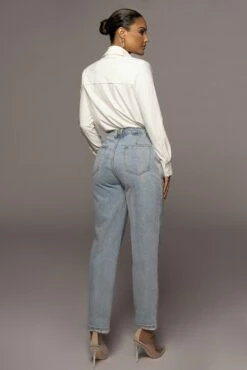 Ivory Jaxson Button Up -Jluxlabel Shop PRODUCT JUL72022 RESHOOTS 23