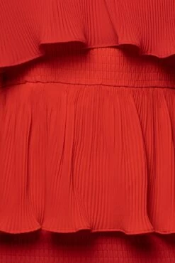 Red Casa Blanca Ruffle Dress 33 Red Casa Blanca Ruffle Dress -Jluxlabel Shop PRODUCT JUN22022 SUMMER3 122