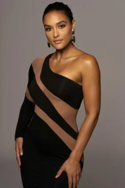 Black Eyes For You Midi Dress -Jluxlabel Shop PRODUCT JUN22022 SUMMER3 173