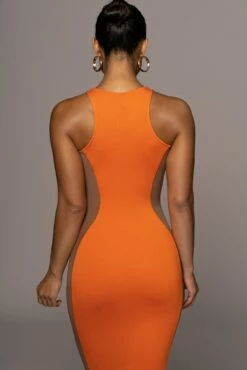 Tangerine The Hills Contrast Dress -Jluxlabel Shop PRODUCT JUN22022 SUMMER3 216
