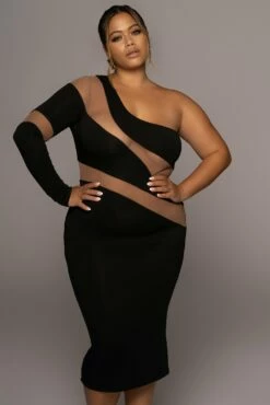 Black Eyes For You Midi Dress -Jluxlabel Shop PRODUCT JUN82022 EXTENDED 103