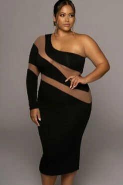 Black Eyes For You Midi Dress -Jluxlabel Shop PRODUCT JUN82022 EXTENDED 104