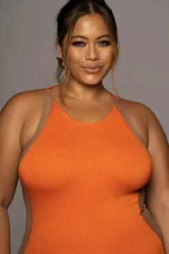 Tangerine The Hills Contrast Dress -Jluxlabel Shop PRODUCT JUN82022 EXTENDED 116