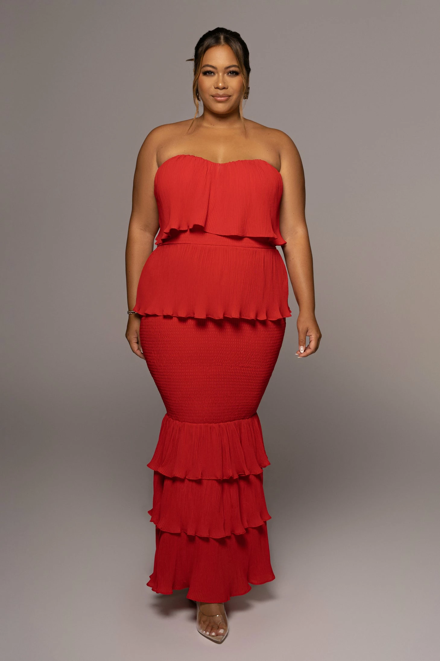Red Casa Blanca Ruffle Dress 3 Red Casa Blanca Ruffle Dress