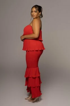 Red Casa Blanca Ruffle Dress 28 Red Casa Blanca Ruffle Dress -Jluxlabel Shop PRODUCT JUN82022 EXTENDED 60