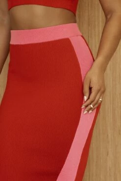 Red Heartbreaker Two-Piece Skirt Set 22 Red Heartbreaker Two-Piece Skirt Set -Jluxlabel Shop PRODUCT JUNE272023 CROCHET 148