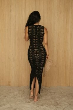 Black Mykonos Crochet Midi Dress 25 Black Mykonos Crochet Midi Dress -Jluxlabel Shop PRODUCT JUNE82023 CROCHET 178