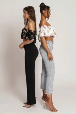 Black Floral Garden Party Crop Top 24 Black Floral Garden Party Crop Top -Jluxlabel Shop PRODUCT MAR202023 28 78d7d257 382d 457c 8571 59133f5e2322