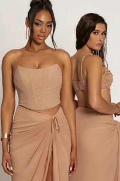 Tan Taste Of Summer Skirt Set 21 Tan Taste Of Summer Skirt Set -Jluxlabel Shop PRODUCT MAR202023 74