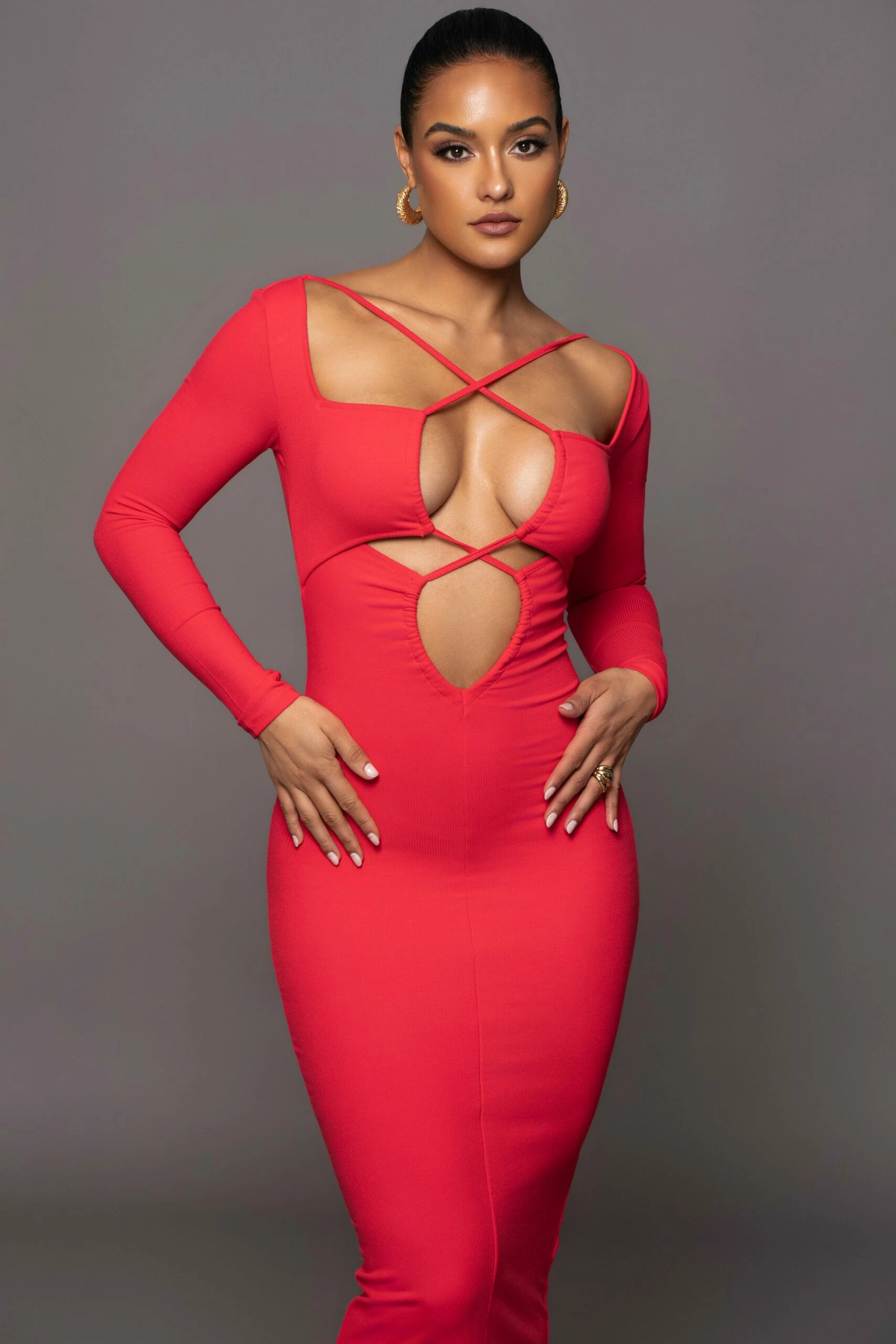 Persimmon Mesmerize Midi Dress 6 Persimmon Mesmerize Midi Dress - Image 4